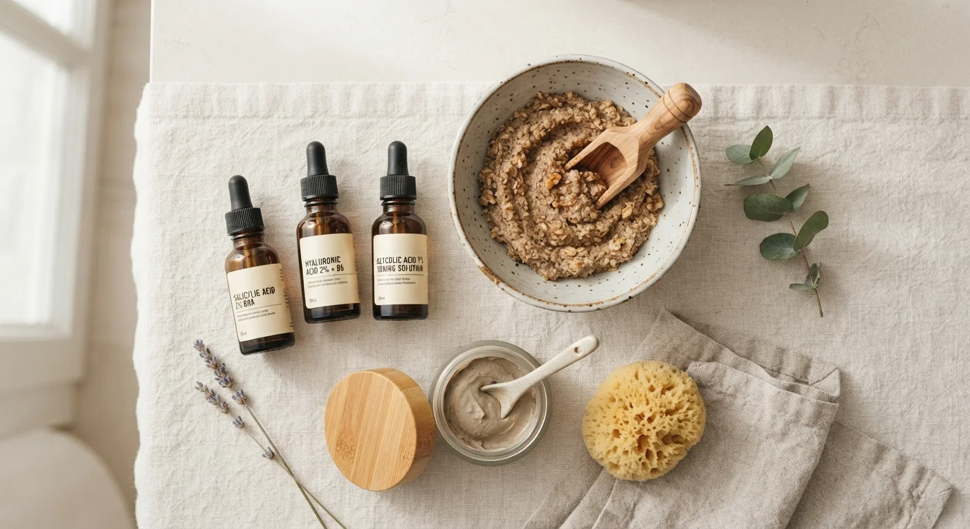 Chemical Exfoliants vs Physical Scrubs: Understanding the Real Difference