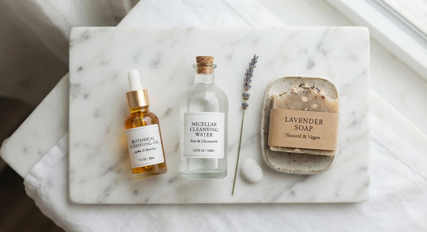Cleansing Oils, Micellar Water, and Traditional Soap: What Each One Actually Does