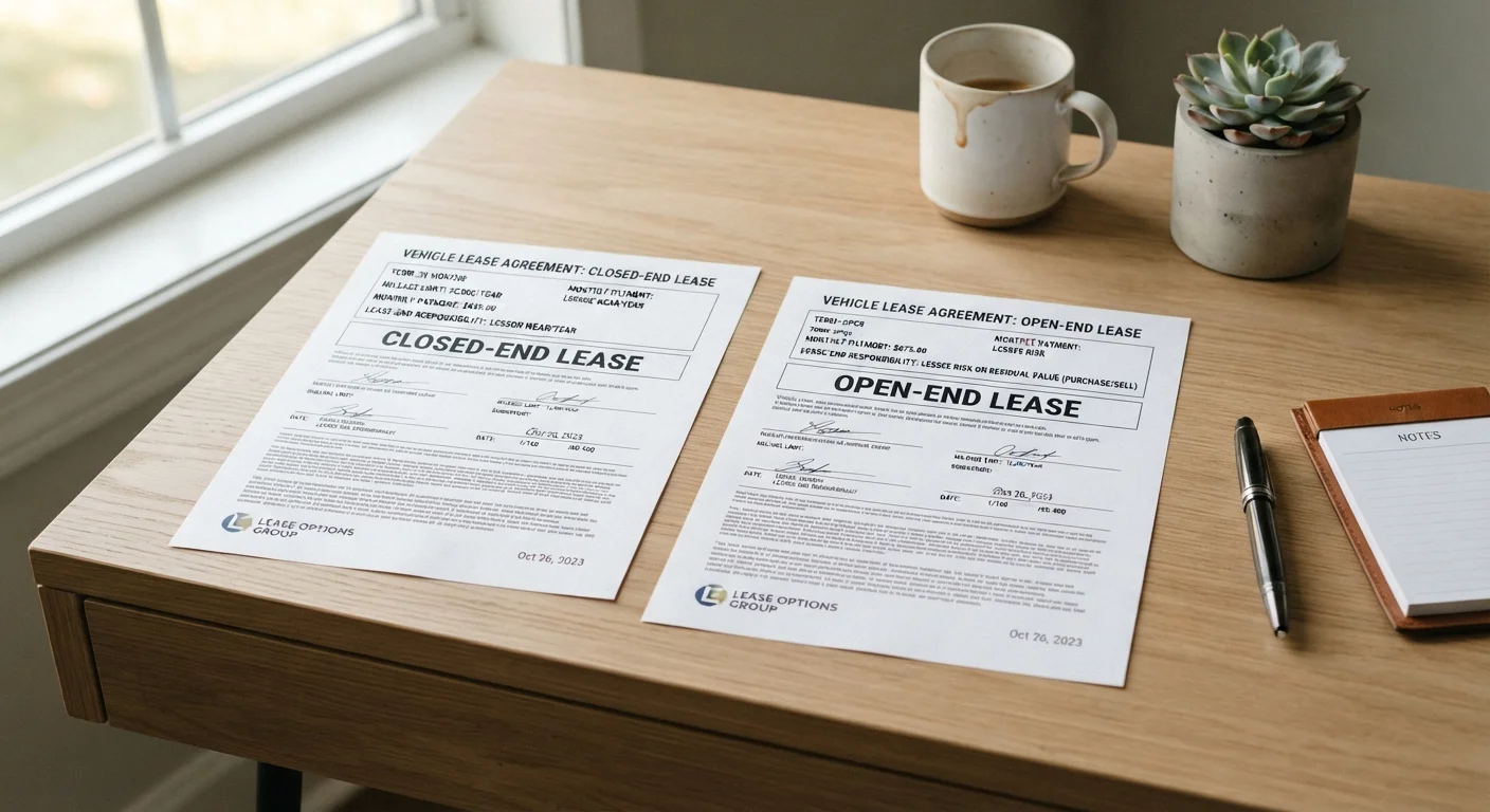 Closed-End vs. Open-End Car Leases: Which Structure Applies to You?