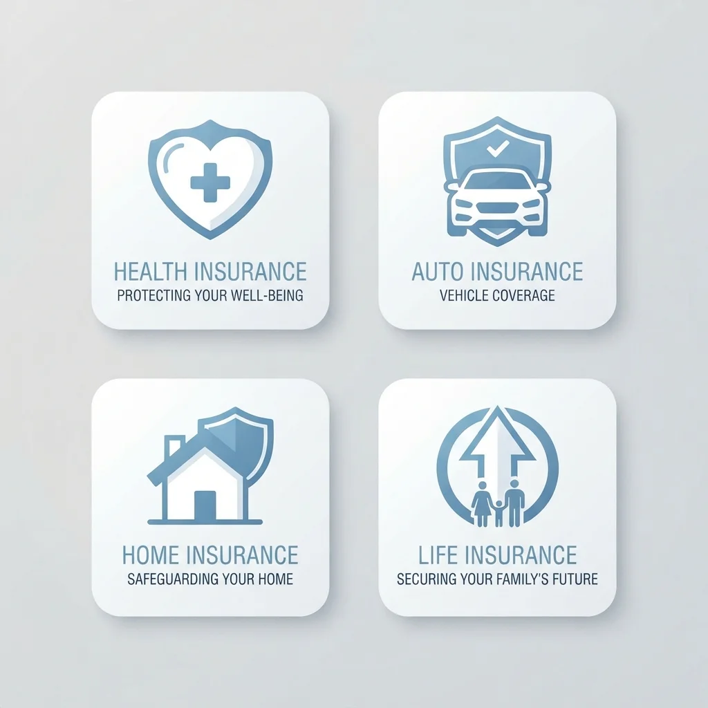 Health, Auto, Home, and Life: What Each Major Insurance Type Actually Covers