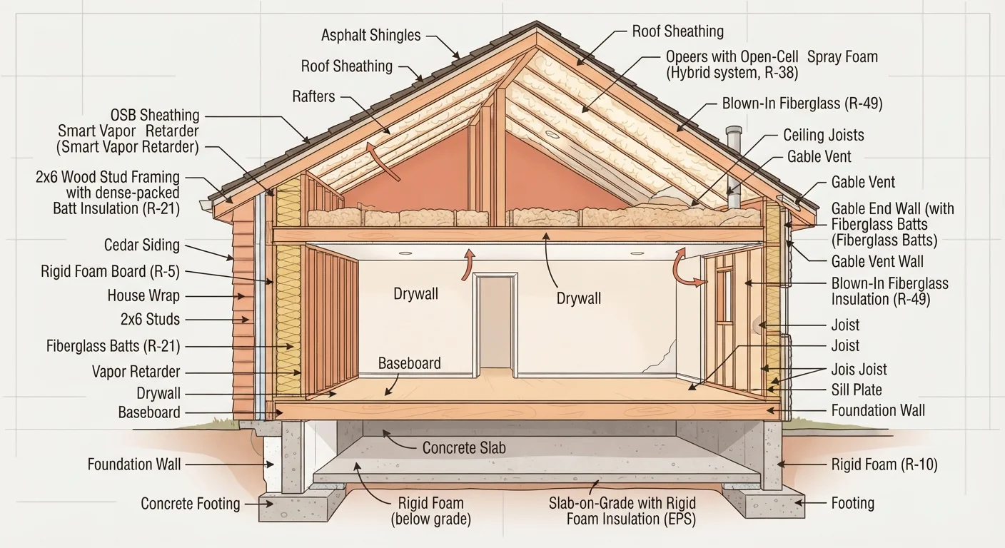 Insulation Types and Where Each One Works Best