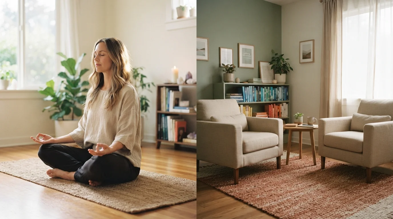 Mindfulness Meditation and Therapy: How They Differ and When Each Is Appropriate