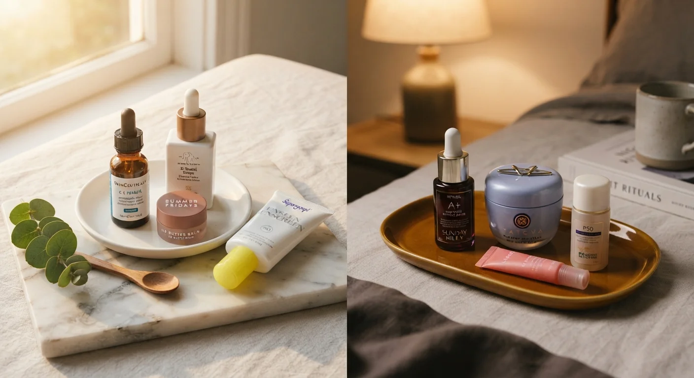 Morning Routine vs Evening Routine: What Your Skin Needs at Each Hour