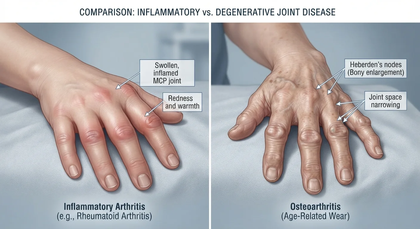 Osteoarthritis and Rheumatoid Arthritis: Two Conditions Often Confused