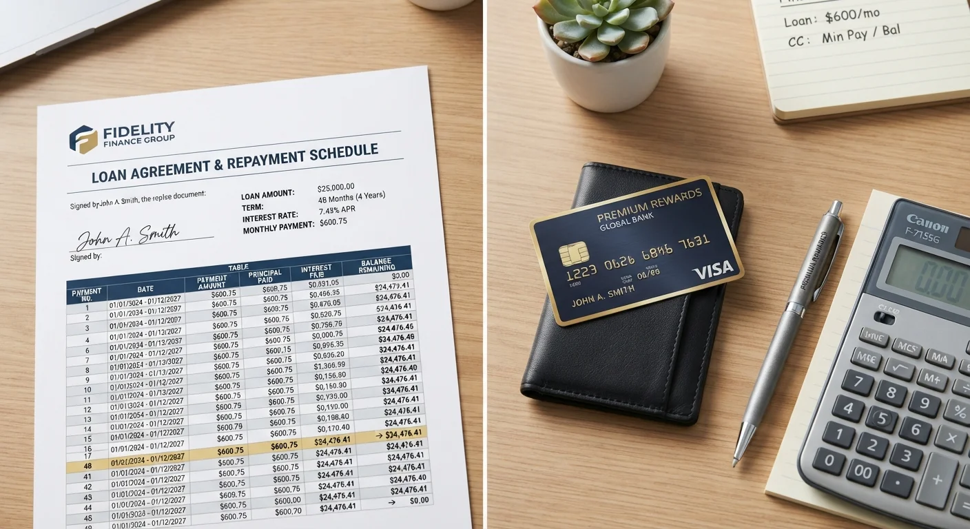 Personal Loan vs. Credit Card: Choosing the Right Borrowing Tool
