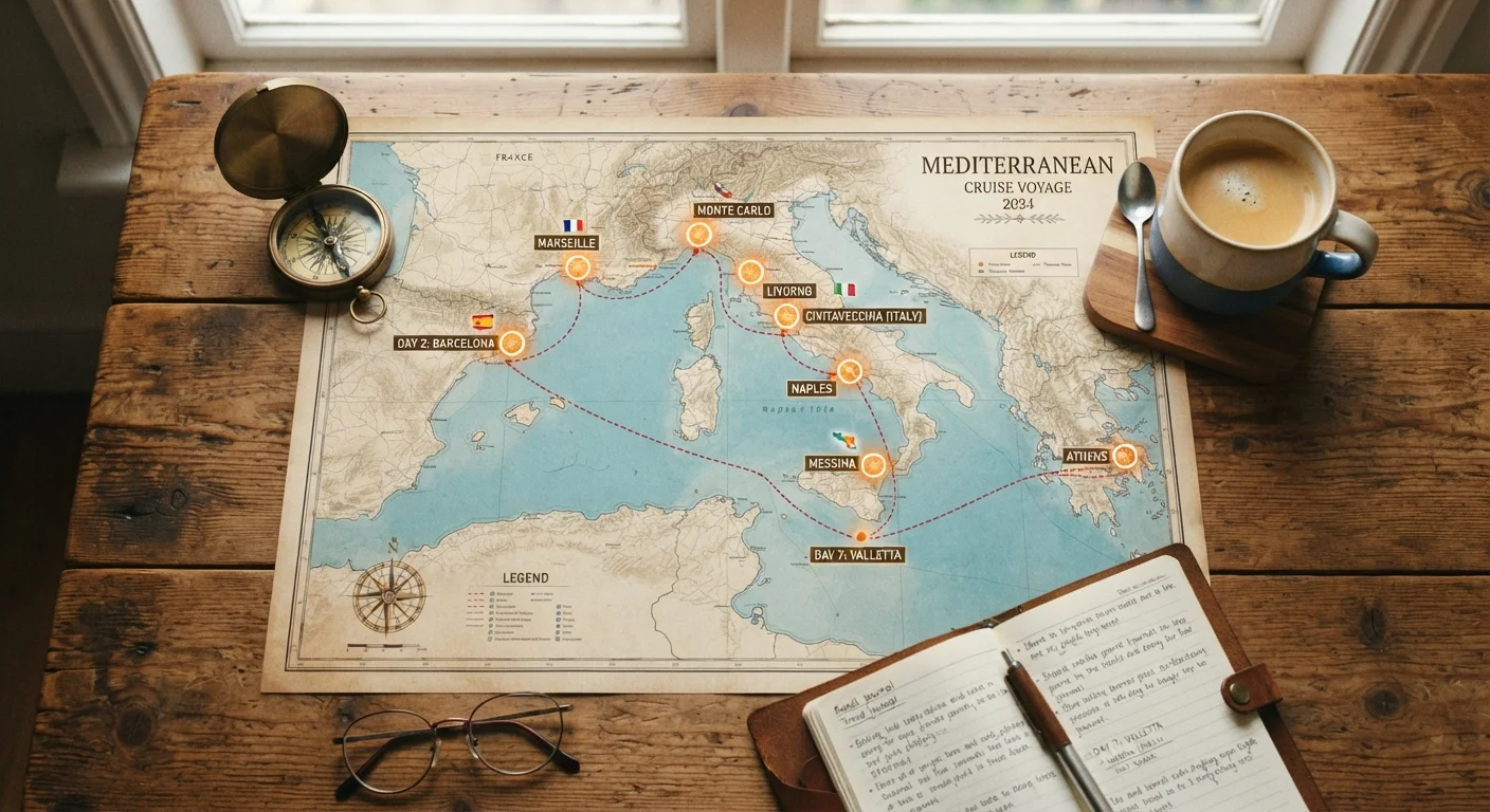Reading a Cruise Itinerary: Ports, Sea Days, and the Details That Actually Matter