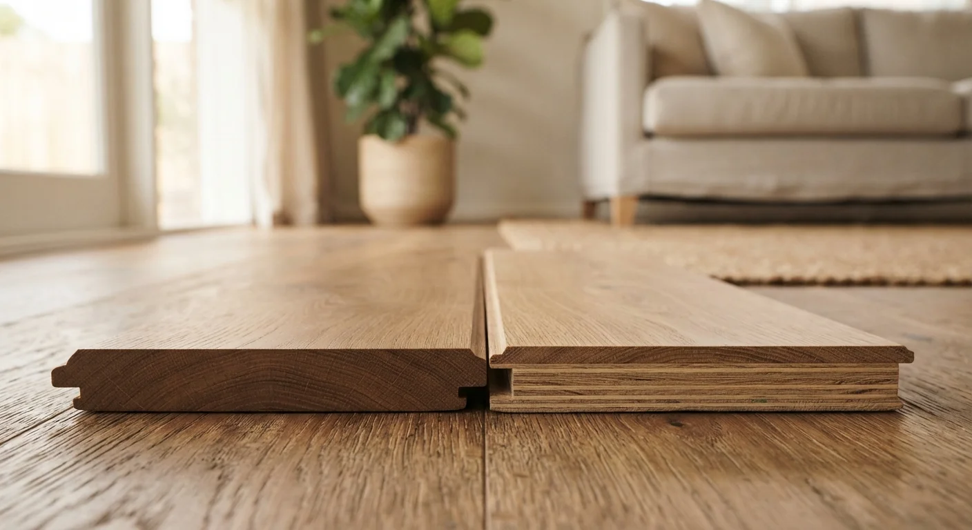 Solid Timber vs. Engineered Wood Flooring: What the Labels Don't Explain