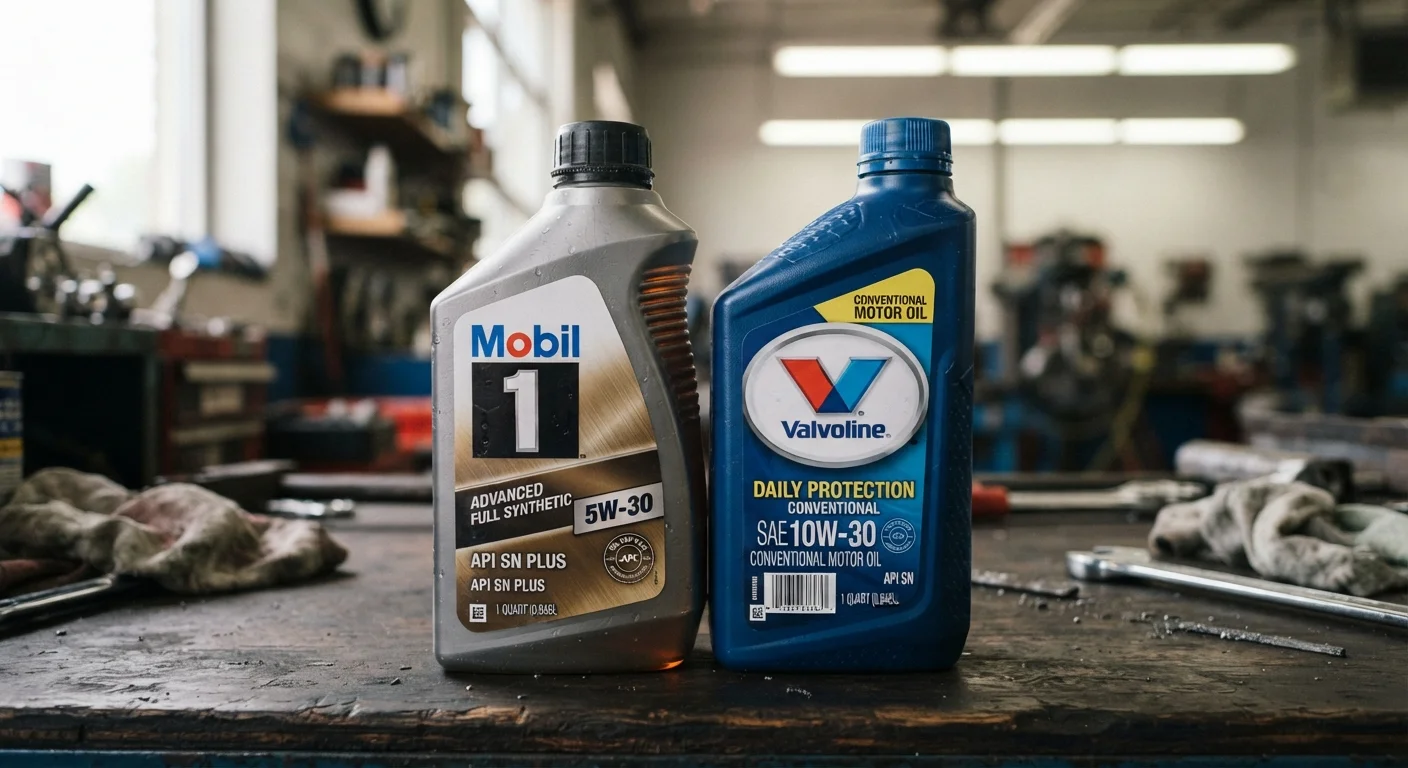 Synthetic vs Conventional Motor Oil: Understanding the Real Difference